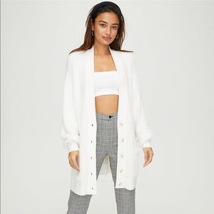 Aritzia Fuzzy Cardigan